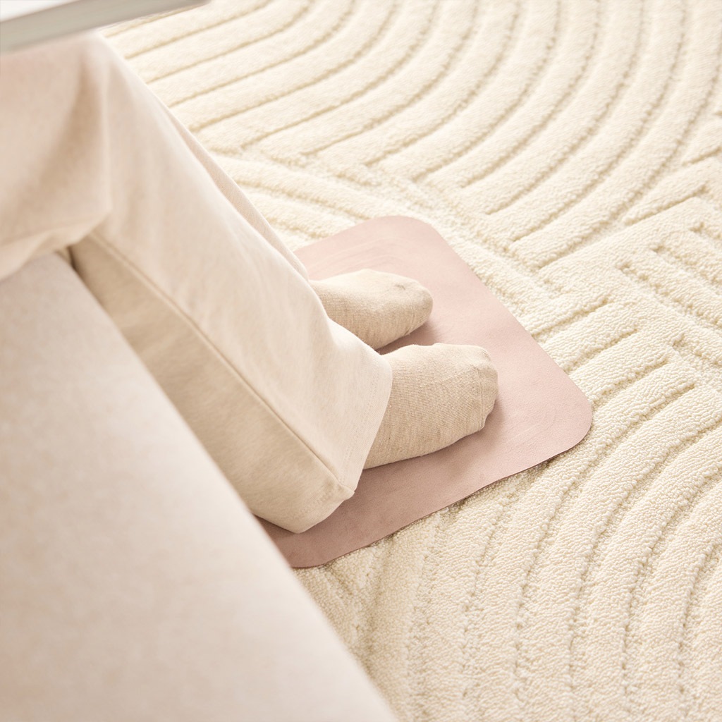 [インクで温める] EXTRA ヒーティングパッド スエード 30x30cm