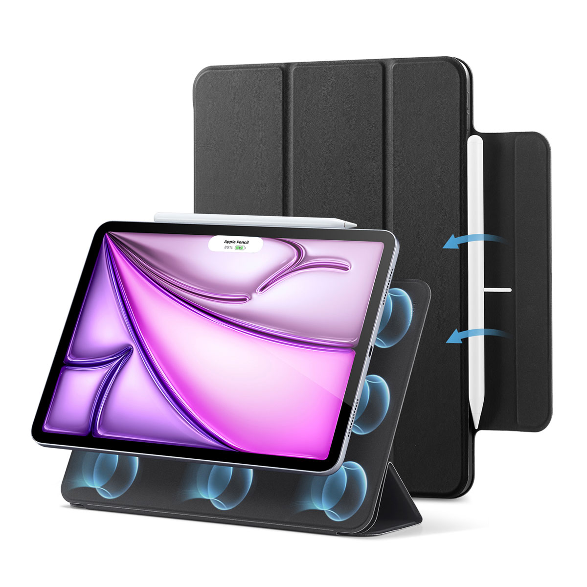 REBOUND マグネット吸着式 Smart Folioケース for iPad Pro 13インチ / Air 13インチ