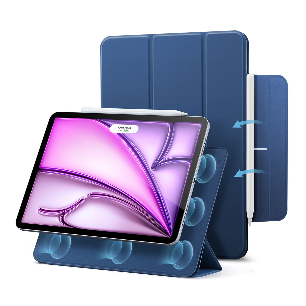 ESR REBOUND マグネット吸着式 Smart Folioケース for iPad Pro 13