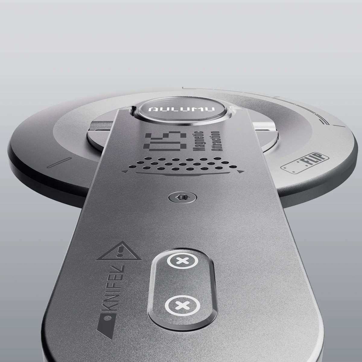 【360°回転 アルミ製】G05 AIR 5in1 MagSafe対応スタンド ブラック / シルバー