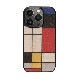 Man&Wood 天然木ケース [ iPhone 14 Plus / 14 Pro Max ] Mondrian Wood 木製