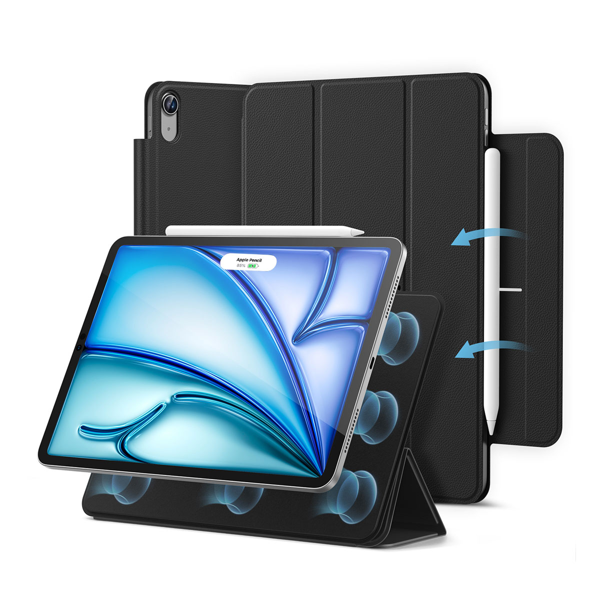ESR REBOUND マグネット吸着式 Smart Folioケース for iPad Pro 11