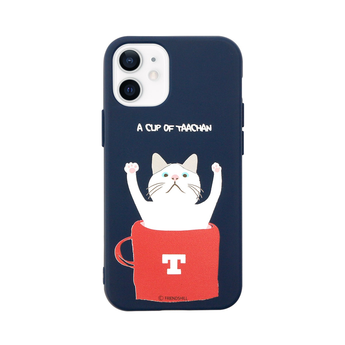 [iPhone 12 mini / 12 Pro / 12 用] ターチャン ソフトケース カバー 公式ライセンス品