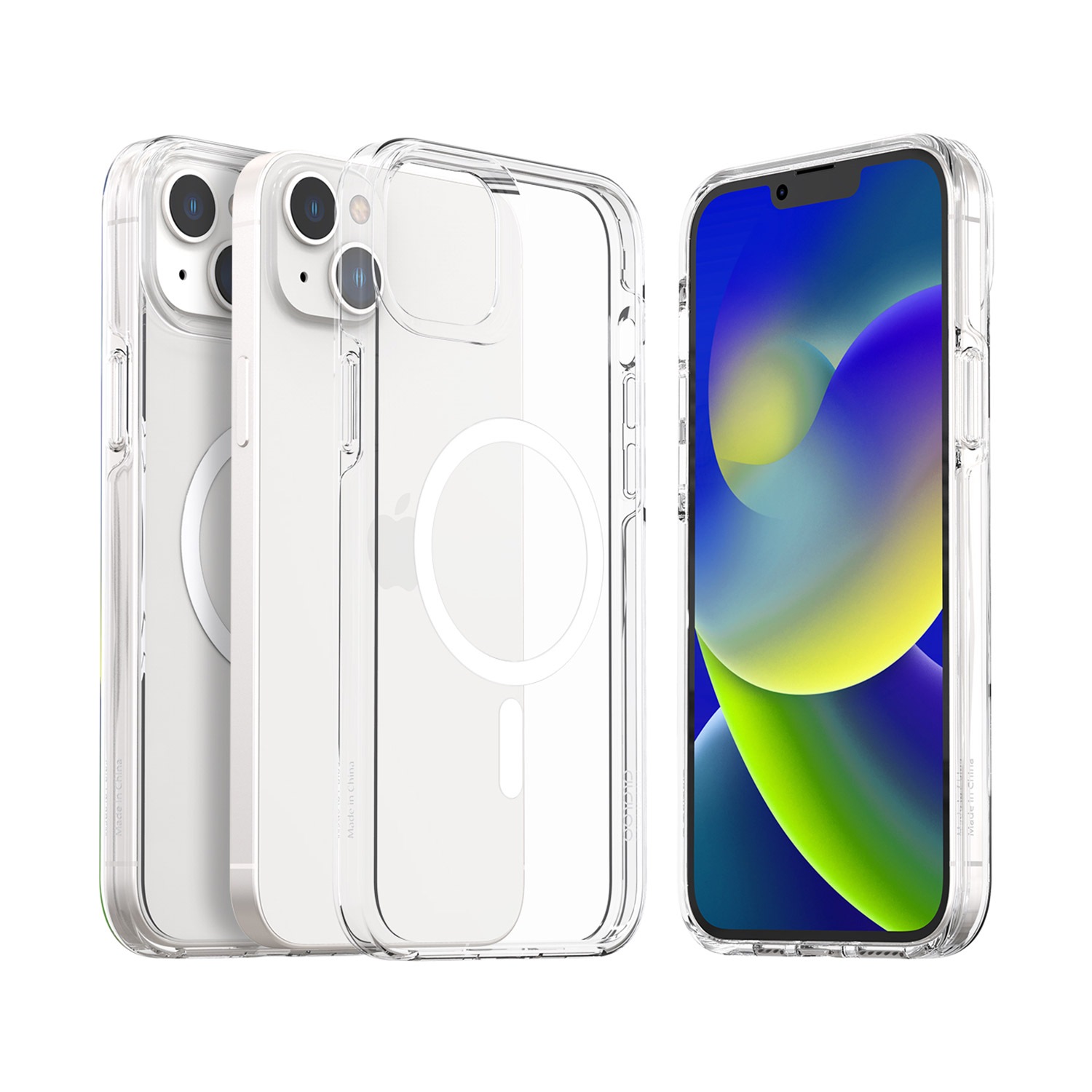 araree [ iPhone 14 / 14 Plus / 14 Pro / 14 Pro Max ] DUPLE Magsafe対応クリアケース 透明