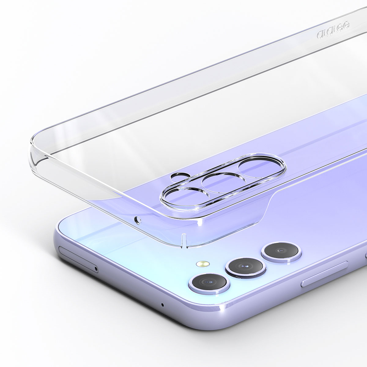 araree Galaxy A54 対応 ハードケース Nukin クリア カバー [SAMSUNGの公式認証]