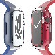 アップルウォッチケース Nu:kin ハードクリアケース for Apple Watch 49/46/42mm (Ultra2/1,Series10) ,45/41mm（Series 9/8/7）