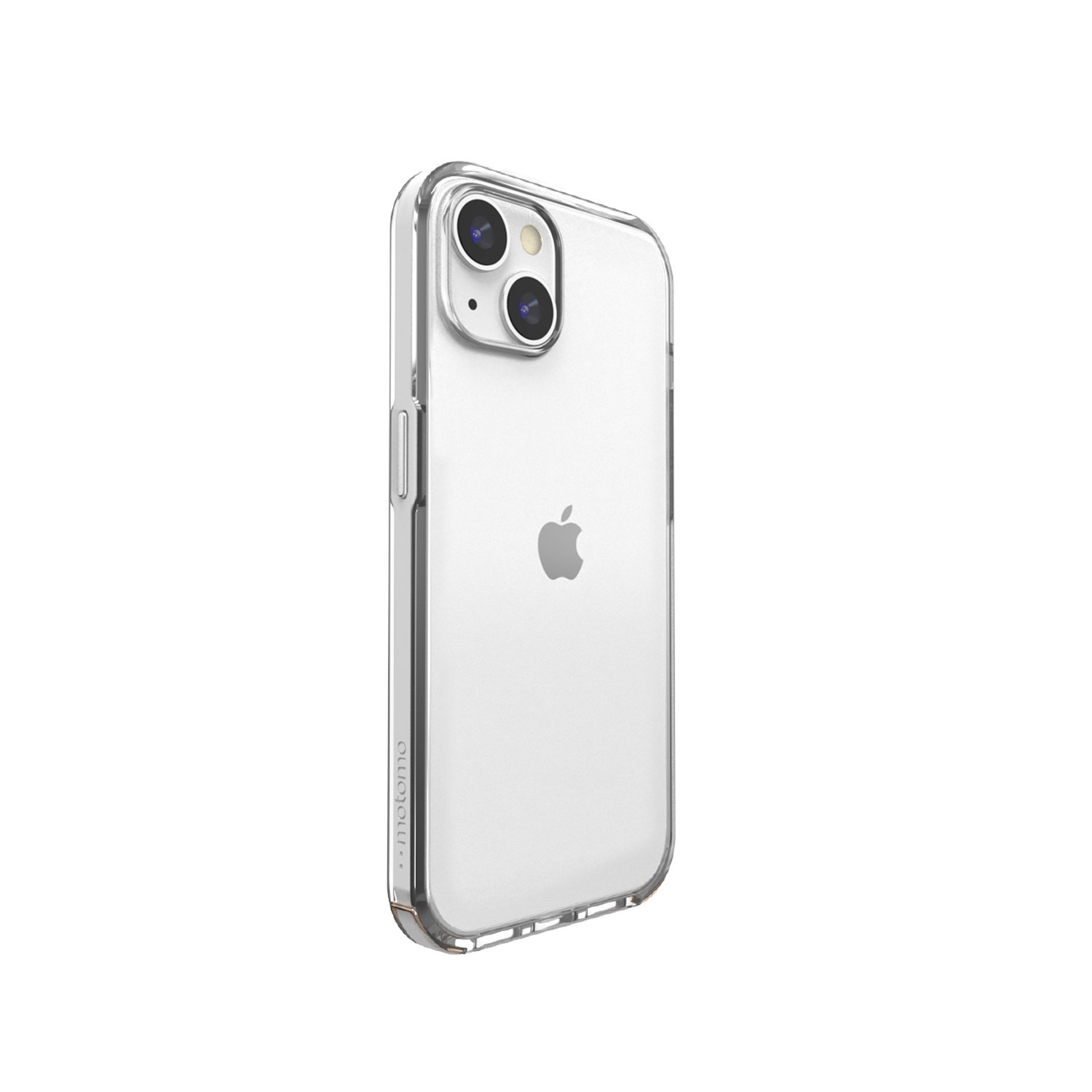 motomo [ iPhone 14 / 14 Pro ] INO Achrome Shield Strap Case バンパー風