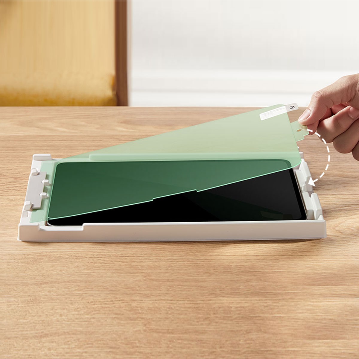 [iPad Pro 11/13インチ (M5/M4）/ iPad Air 11/13インチ（M3/M2） 用] ペーパーテクスチャー液晶保護フィルム(2枚入り）