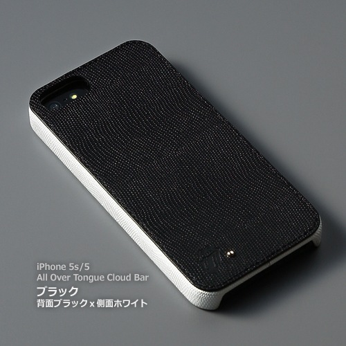 iPhone SE/5/5s ケース ZENUS Rolling Stones All Over Tongue Minimal Bar(ローリングストーンズ オールオーバータン ミニマルバー) アイフォン 本革