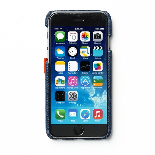 iPhone6s/6 ケース ZENUS Denim Vintage Pocket Bar（ゼヌス デニムビンテージポケットバー）アイフォン