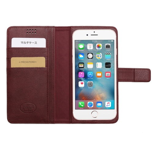 多機種対応スマートフォンマルチケース ZENUS Emboss Diary（ゼヌス エンボスダイアリー）５インチスマートフォン