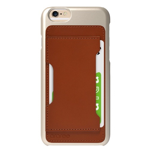 iPhone6s/6 ケース araree Slim Pocket（アラリー スリムポケット）アイフォン カバー バータイプ