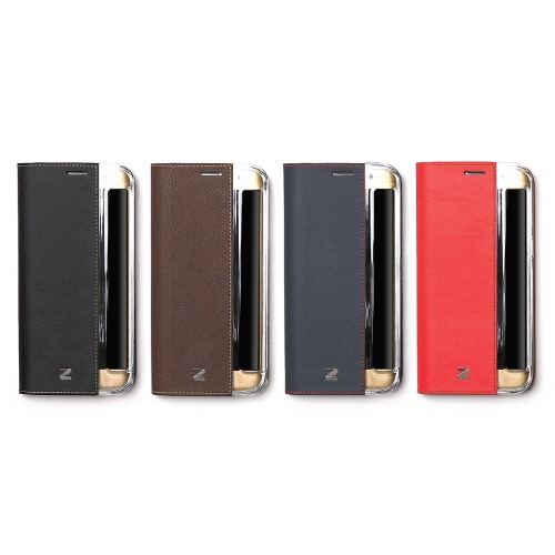 Galaxy S7 edge ケース 手帳型 ZENUS Buffalo Diary（ゼヌス バッファローダイアリー）ギャラクシー エスセブン エッジ 