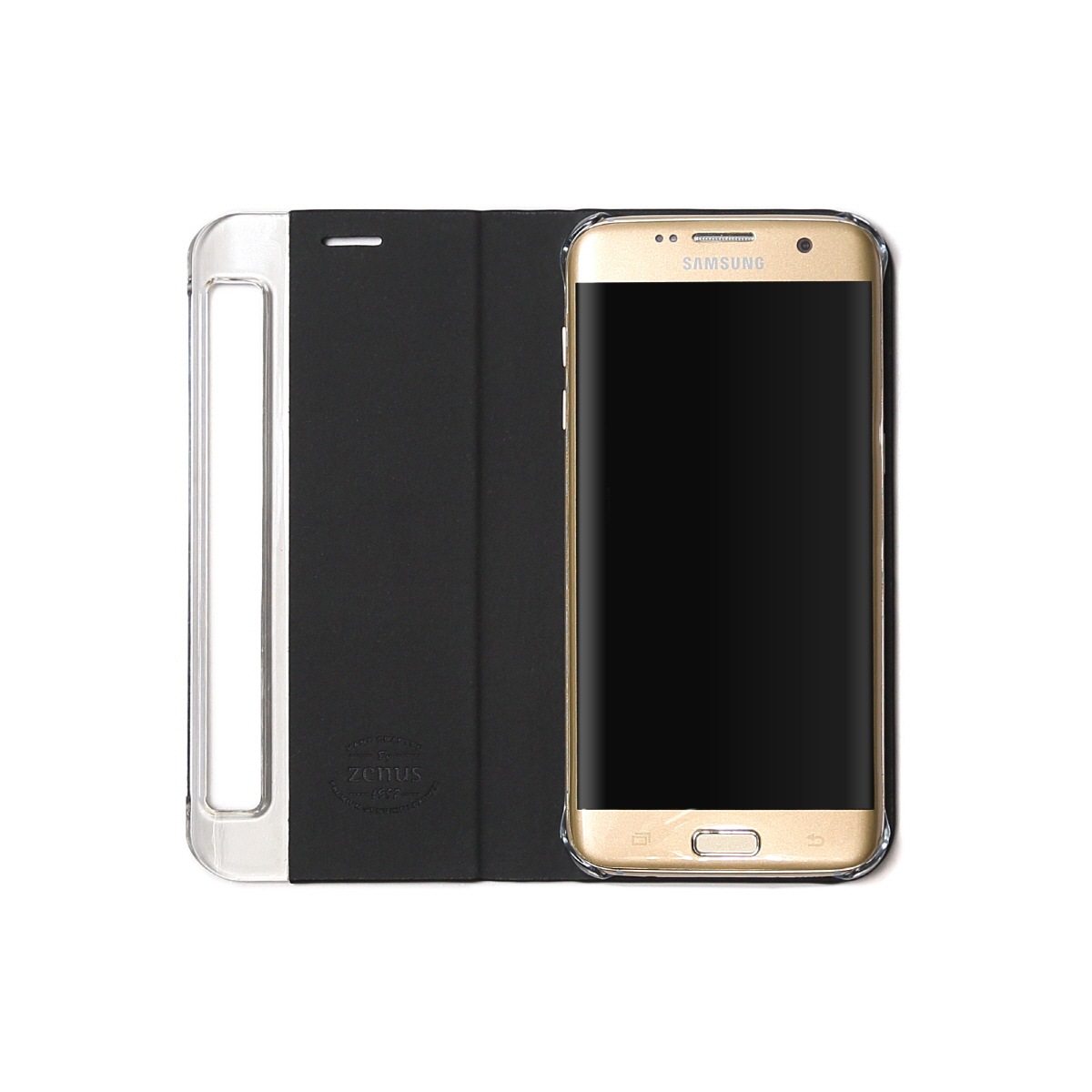 Galaxy S7 edge ケース 手帳型 ZENUS Minimal Diary 2（ゼヌス ミニマルダイアリー2）ギャラクシー エスセブン エッジ 本革