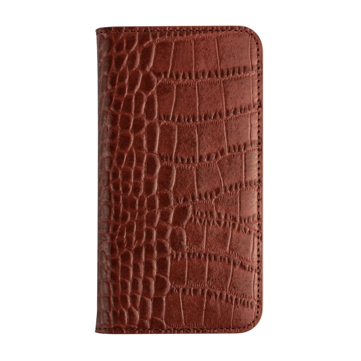 iPhone 14 / 14 Pro / 13 ケース カバー 【手帳型 本革】GAZE Vivid Croco Diary [for iPhone SE3（第3世代）/SE2（第2世代）/8/7/6s/6]