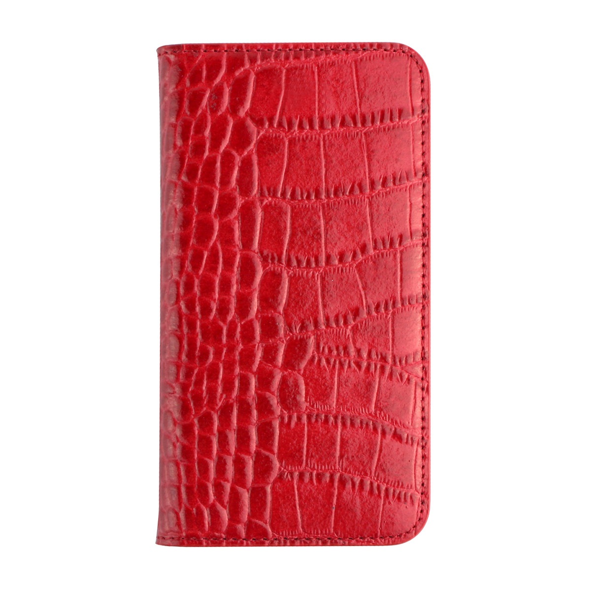 iPhone 14 / 14 Pro / 13 ケース カバー 【手帳型 本革】GAZE Vivid Croco Diary [for iPhone SE3（第3世代）/SE2（第2世代）/8/7/6s/6]