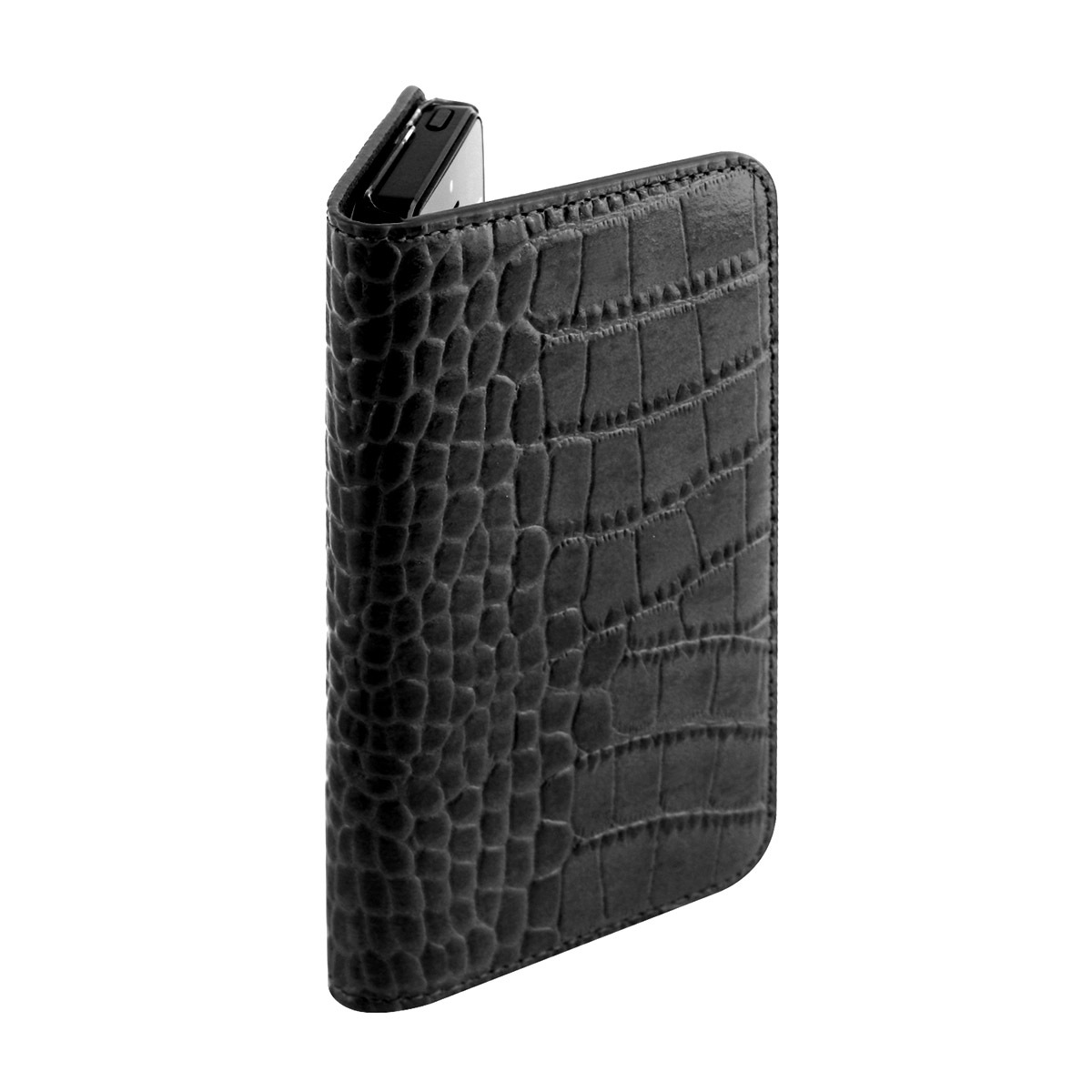 iPhone 14 / 14 Pro / 13 ケース カバー 【手帳型 本革】GAZE Vivid Croco Diary [for iPhone SE3（第3世代）/SE2（第2世代）/8/7/6s/6]