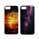iPhone SE3 (第3世代 / 2022年) ケース カバー ikins 天然貝ケース Milky way [iPhone SE2/8/7]