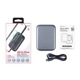 All in One 15W マグネットワイヤレスバッテリー [MagSafe対応 モバイルバッテリー] for iPhone、AirPods、Apple Watch、iPadなど