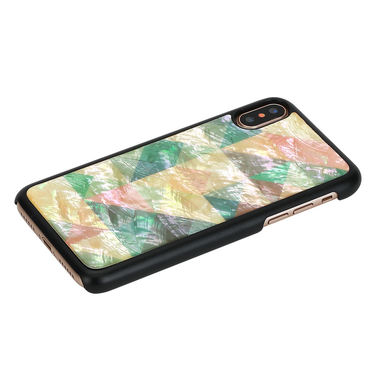 iPhone XS / X ケース 天然貝 ikins Mosaic（アイキンス モザイク）アイフォン カバー