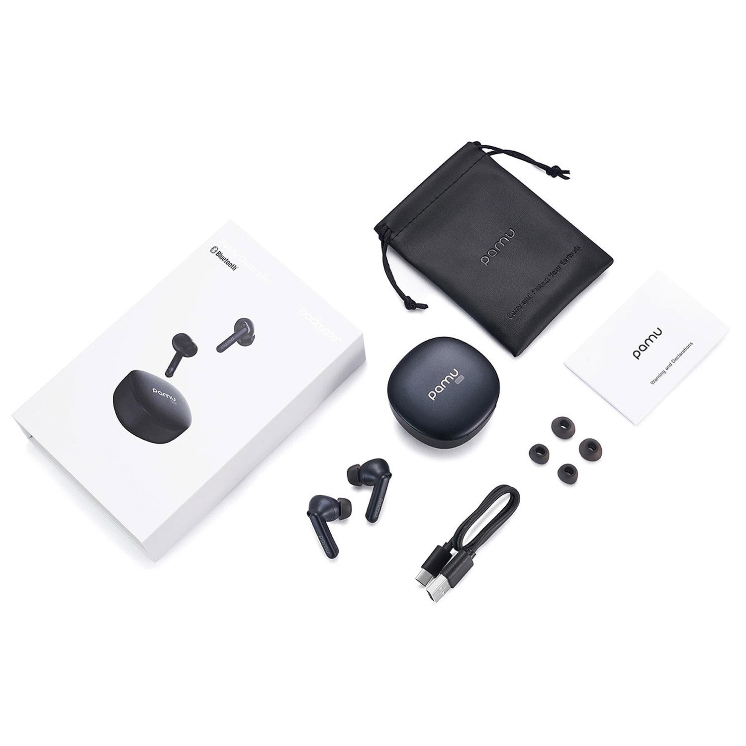 新品・未開封品】 PaMu Quiet ノイズキャンセリング イヤホン