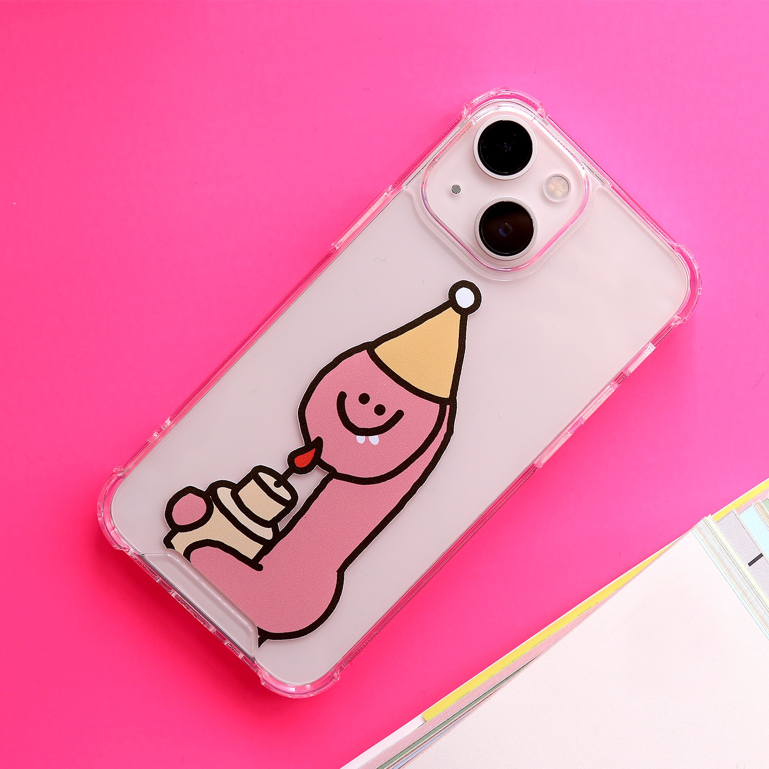 iPhone SE3 ケース 168cm バックカバー ハイブリッドクリアケース Olly with【  iPhone 13 / 13 Pro / 13 mini / iPhone SE (第3/2世代)、、iPhone 8 / 7 】