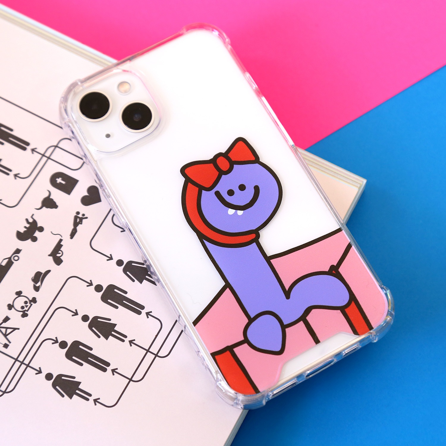 iPhone SE3 ケース 168cm バックカバー ハイブリッドクリアケース Olly with【  iPhone 13 / 13 Pro / 13 mini / iPhone SE (第3/2世代)、、iPhone 8 / 7 】