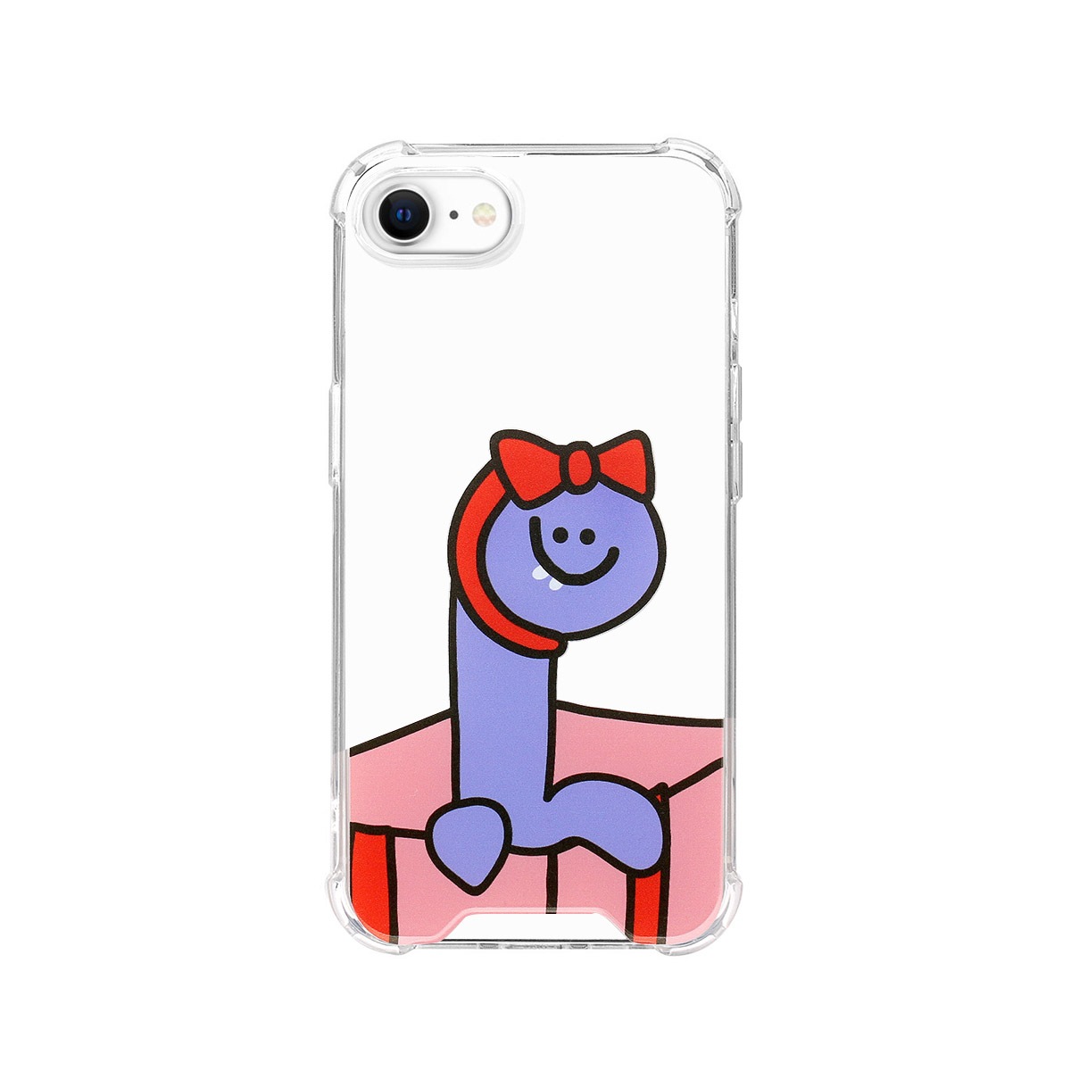 iPhone SE3 ケース 168cm バックカバー ハイブリッドクリアケース Olly with【  iPhone 13 / 13 Pro / 13 mini / iPhone SE (第3/2世代)、、iPhone 8 / 7 】