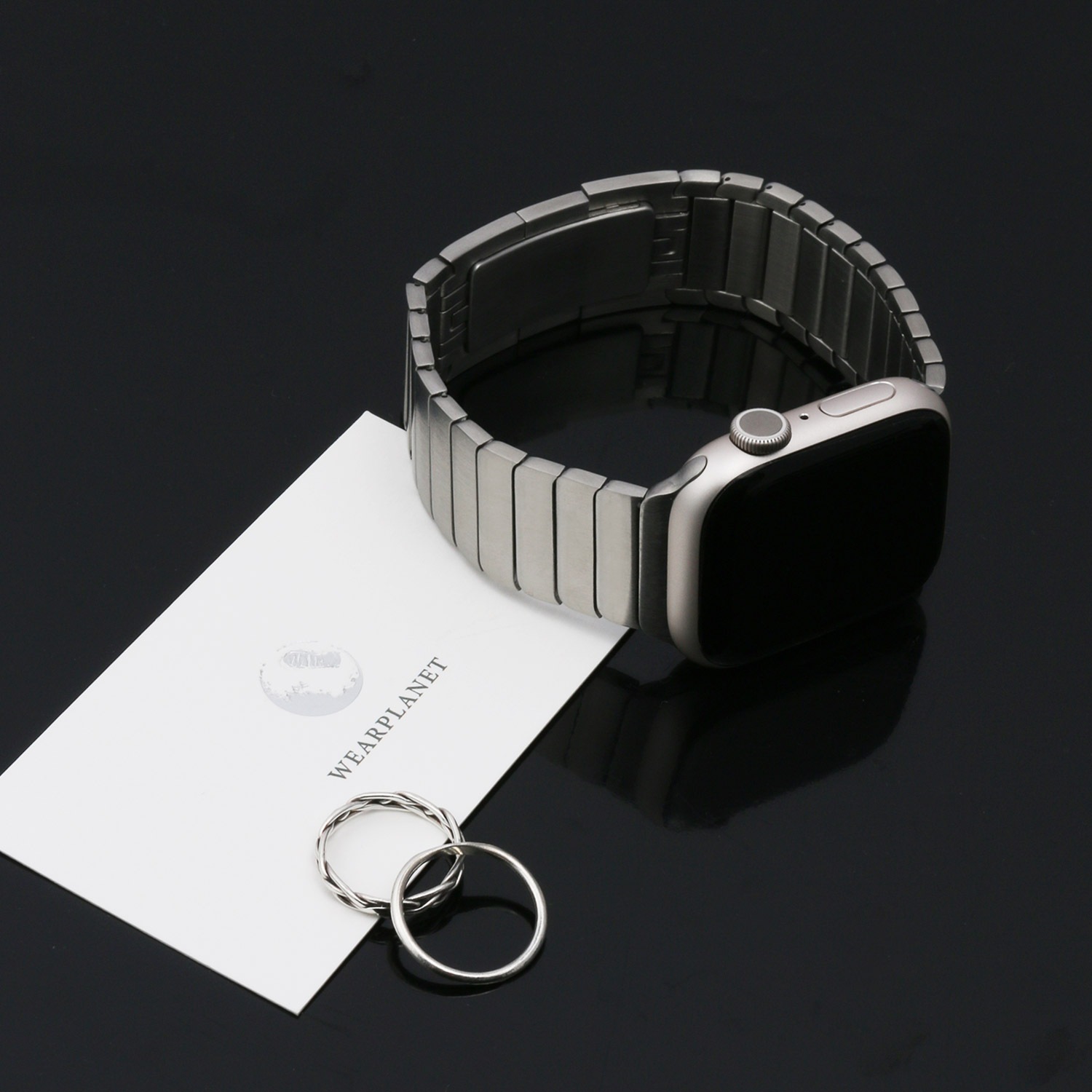 アップルウォッチ プレミアムメタルバンド 交換バンド for Apple Watch 49mm, 46/45/44/42/41/40/38mm (Ultra2/1,Series10-1,SE)