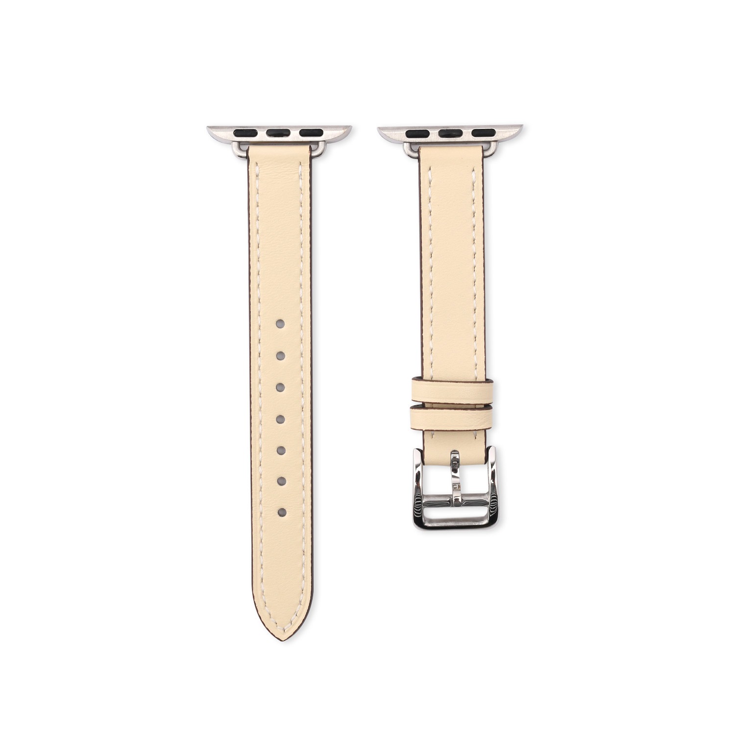 アップルウォッチ Slim Line クラシック本革バンド 交換バンド for Apple Watch 49mm, 46/45/44/42/41/40/38mm (Ultra2/1,Series10-1,SE)