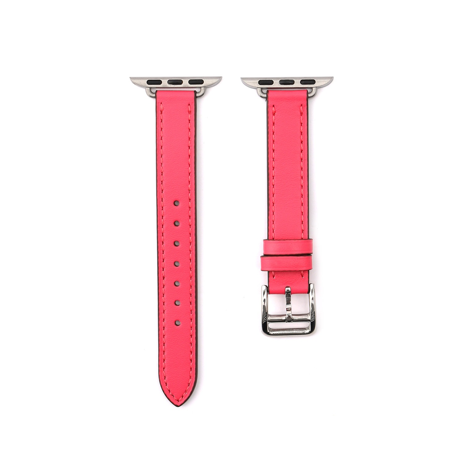 アップルウォッチ Slim Line クラシック本革バンド 交換バンド for Apple Watch 49mm, 46/45/44/42/41/40/38mm (Ultra2/1,Series10-1,SE)