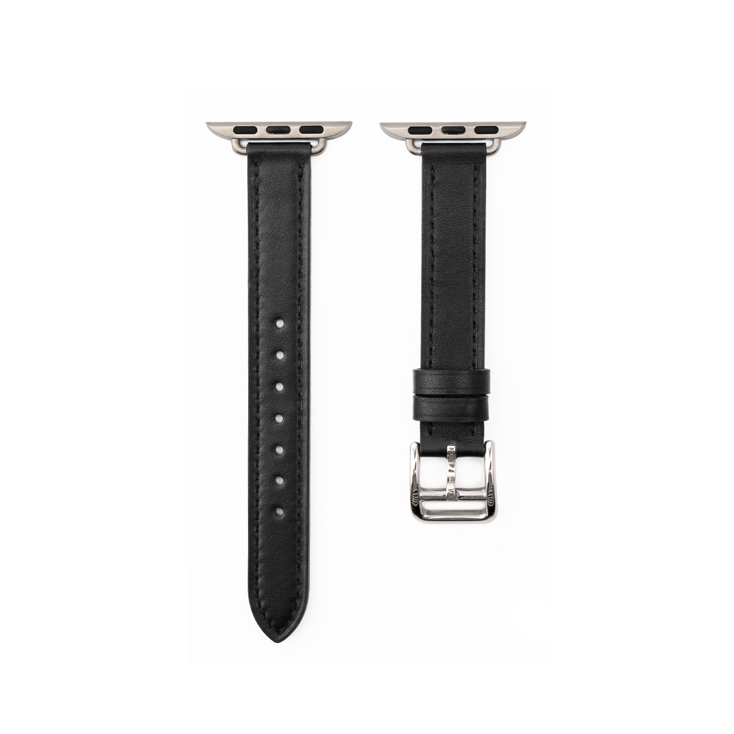 アップルウォッチ Slim Line クラシック本革バンド 交換バンド for Apple Watch 49mm, 46/45/44/42/41/40/38mm (Ultra2/1,Series10-1,SE)