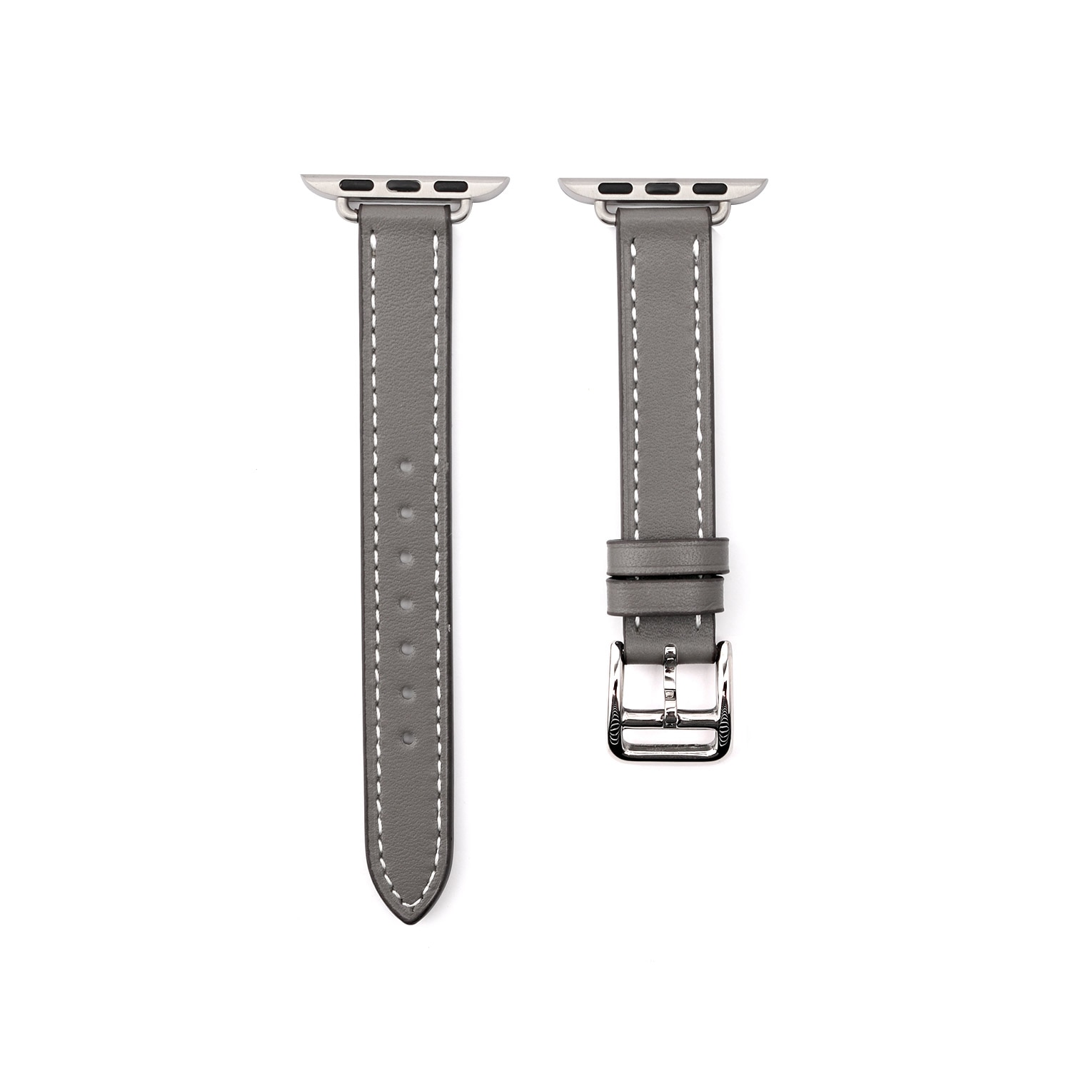 アップルウォッチ Slim Line クラシック本革バンド 交換バンド for Apple Watch 49mm, 46/45/44/42/41/40/38mm (Ultra2/1,Series10-1,SE)