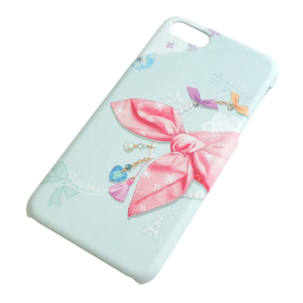 iPhone SE (第3世代) ケース カバー Happymori Dot Scarf Bar [iPhone SE3/SE2/8/7]