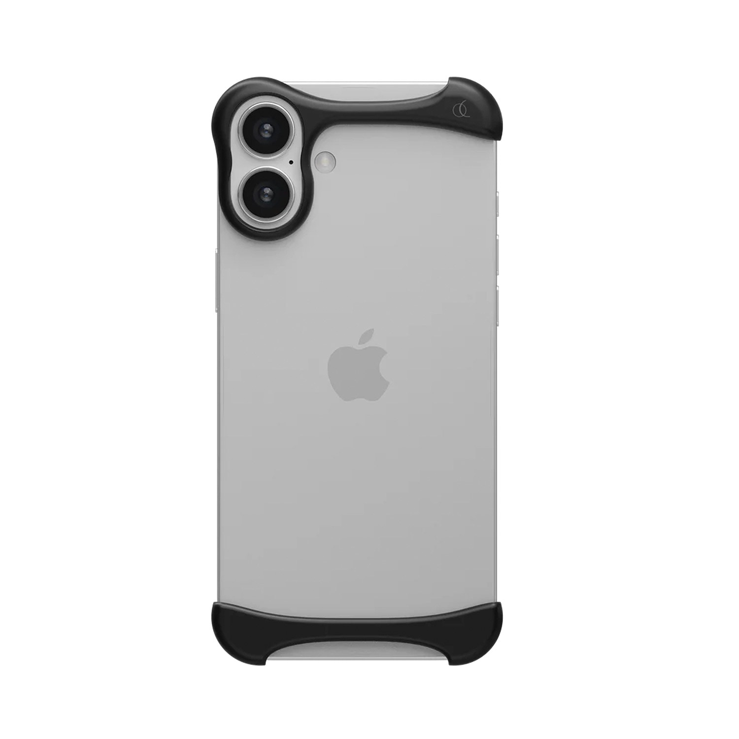 [ iPhone 16 / 16 Plus 用 ] アルミ・マットブラック バンパー ケース | アークパルス 