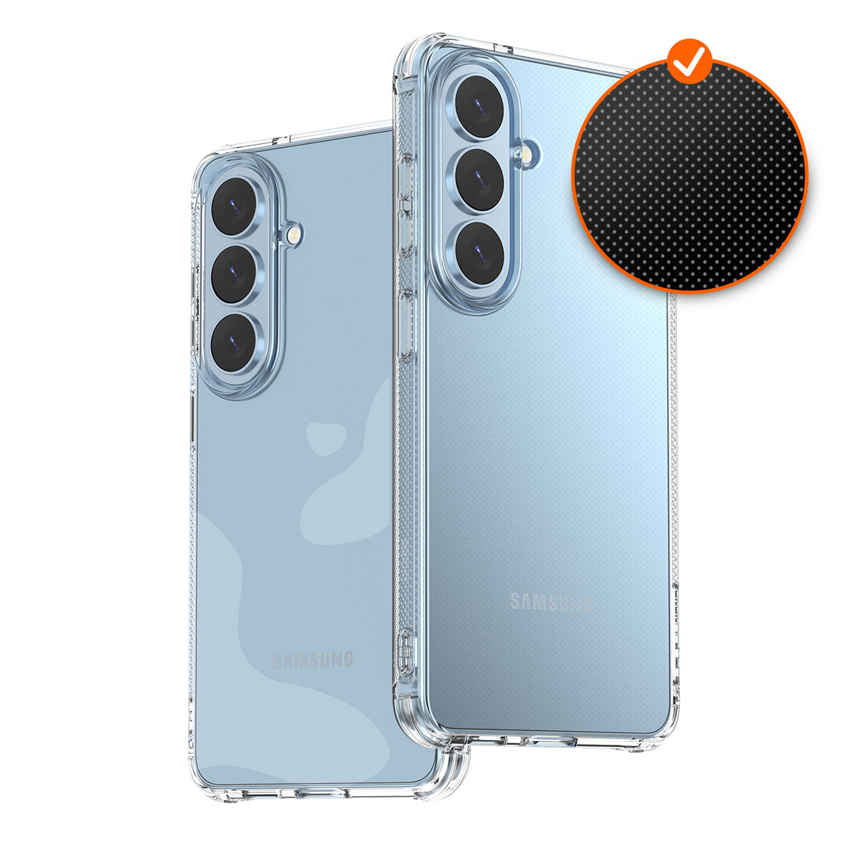 Galaxy S26 / S26+ / S26 Ultra ソフトケース Flexield 米軍MIL規格 TPUカバー [SAMSUNGの公式認証]  for S25 / S25 Ultra