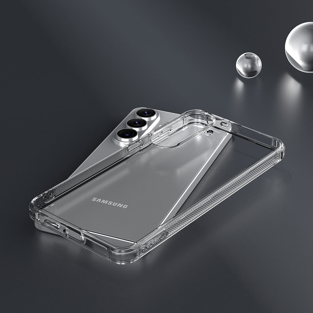 Galaxy S26 / S26+ / S26 Ultra ソフトケース Flexield 米軍MIL規格 TPUカバー [SAMSUNGの公式認証]  for S25 / S25 Ultra