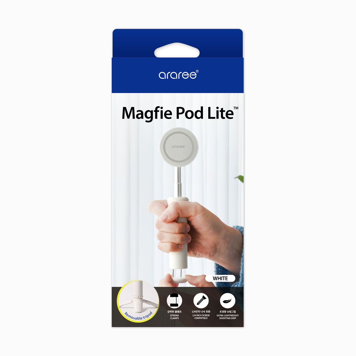 Magfie Pod Lite MagSafe対応 クランプ式 スマホマウント