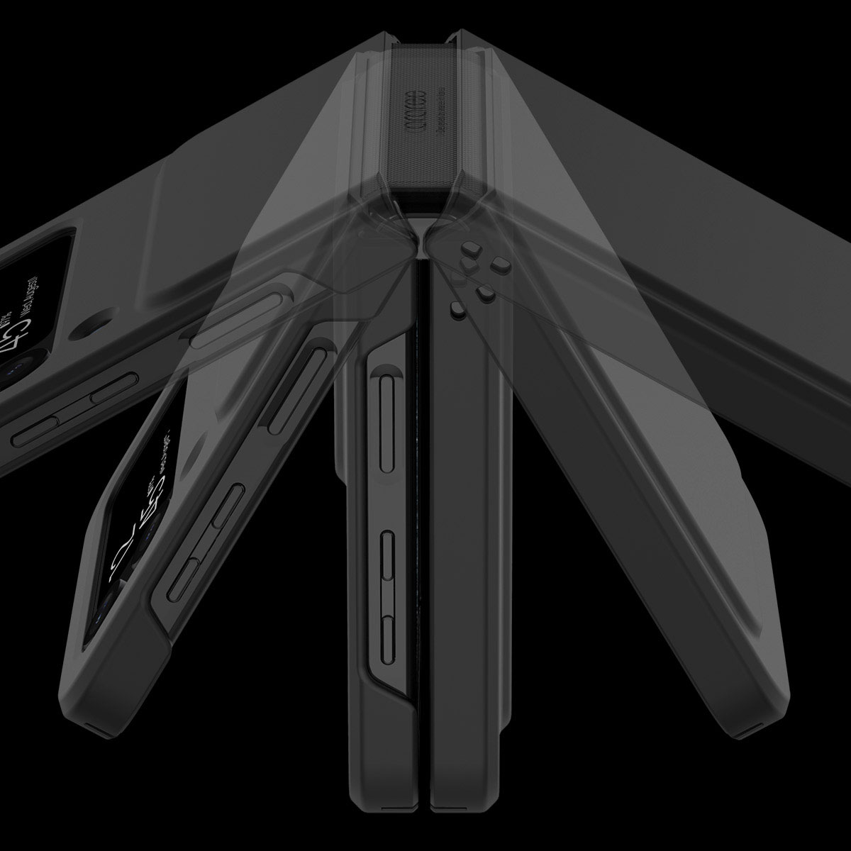 araree Galaxy Z Flip 4 ヒンジまで保護する ケース Aero Flex ストラップホール付き カバー [SAMSUNGの公式認証品]