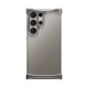 [ Galaxy S24 Ultra / S23 Ultra 用 ] アルミ・ミラーシルバー バンパー ケース | アークパルス 