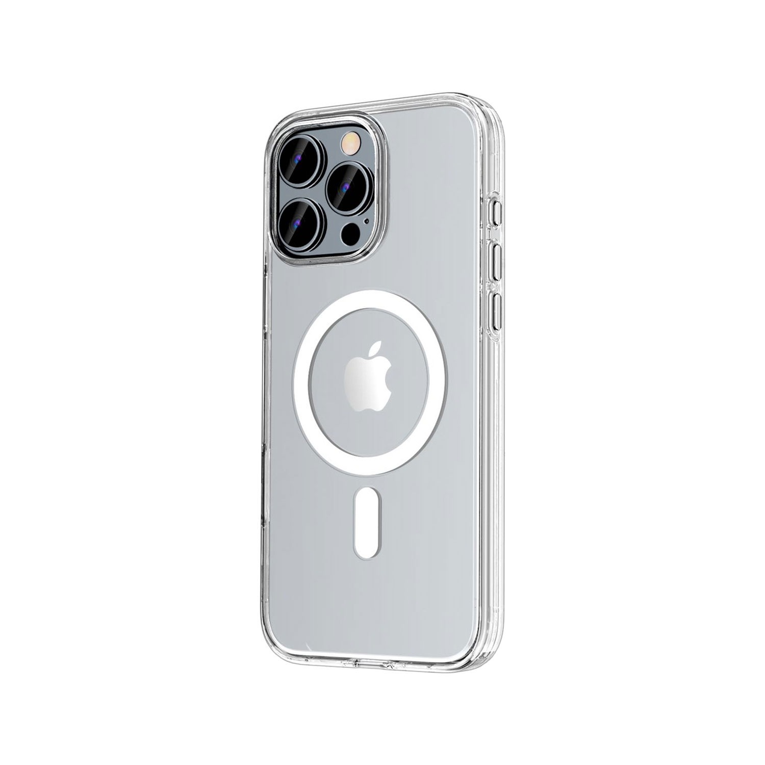 [ iPhone 17 / iPhone Air / 17 Pro 用] MagSafe対応 CLEAR CASE 透明 クリア 背面カバー UVコーティング変色しにくい for iPhone 16 / 16 Pro