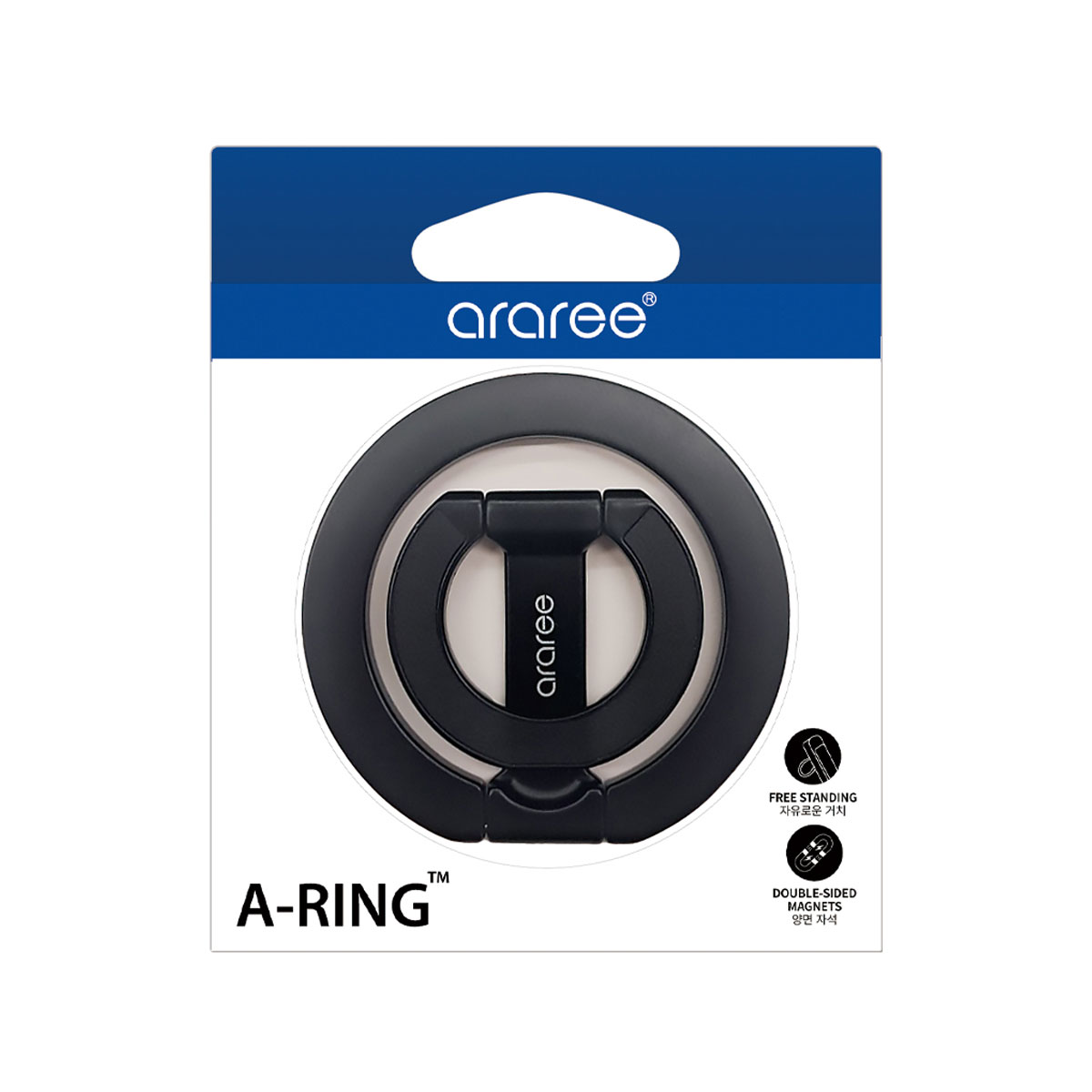 araree A-RING MagSafe対応 スマホリング スタンド