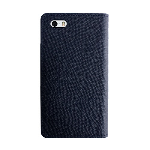iPhone SE ケース 手帳型 LAYBLOCK Saffiano Flip Case（レイブロック サフィアーノフリップケース）アイフォン se/5s/5用 iPhone SE/5s/5