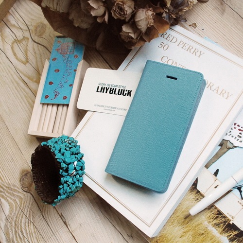 iPhone SE ケース 手帳型 LAYBLOCK Saffiano Flip Case（レイブロック サフィアーノフリップケース）アイフォン se/5s/5用 iPhone SE/5s/5