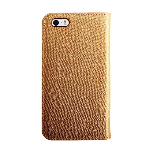 iPhone SE ケース 手帳型 LAYBLOCK Saffiano Flip Case（レイブロック サフィアーノフリップケース）アイフォン se/5s/5用 iPhone SE/5s/5