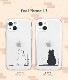 iPhone SE3 ケース ソフト クリア バックカバー Akan NEKO 【 iPhone 13 / 13 Pro / iPhone 13 mini / iPhone SE (第3/2世代)、、iPhone 8 / 7 】