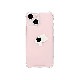 168cm iPhone 13 Pro バックカバー ハイブリッドクリアケース リンゴとくまちゃん [ iPhone 13 / 13 Pro / 13 mini ]