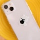 168cm iPhone 13 Pro バックカバー ハイブリッドクリアケース リンゴとくまちゃん [ iPhone 13 / 13 Pro / 13 mini ]
