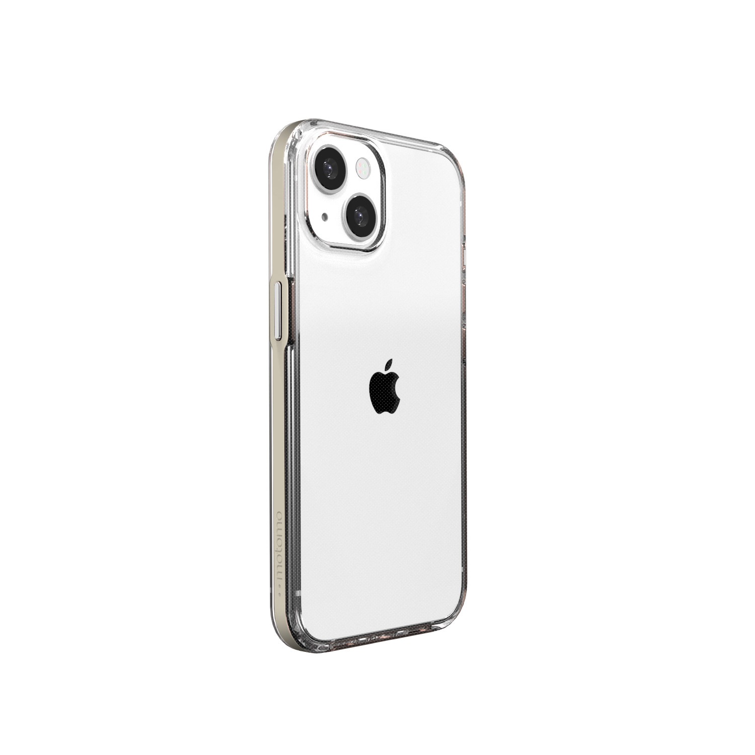 motomo [ iPhone 14 / 14 Pro ] INO Achrome Shield Case バンパー風