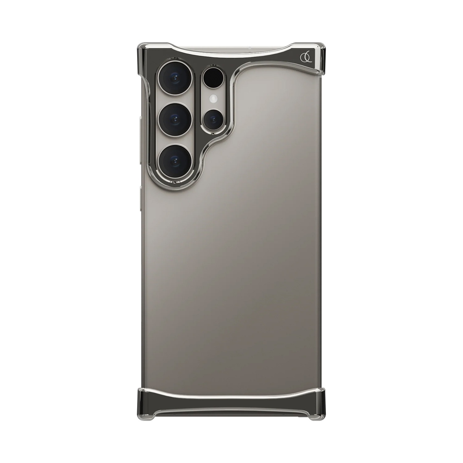 [ Galaxy S24 Ultra 用 ] アルミ・チタングレー バンパー ケース | アークパルス 